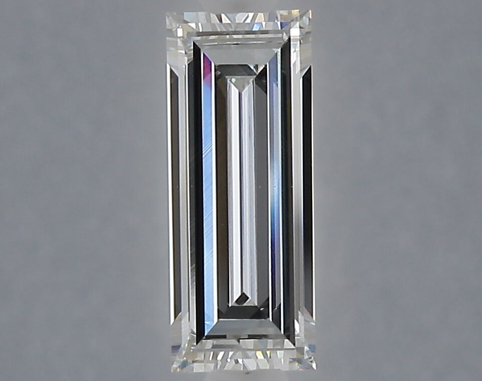 1.04 carat baguette lab grown diamond E color VS1 clarity