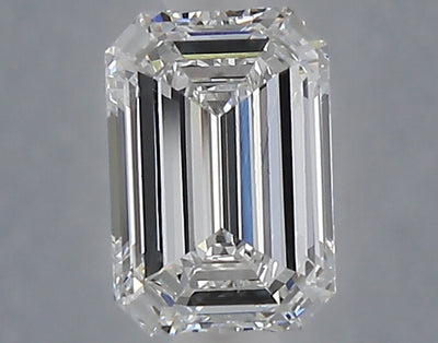 1.06 carat emerald lab grown diamond E color VS1 clarity