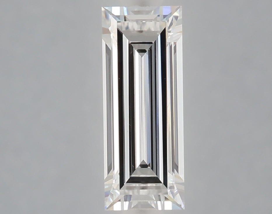 1.05 carat baguette lab grown diamond E color VVS2 clarity