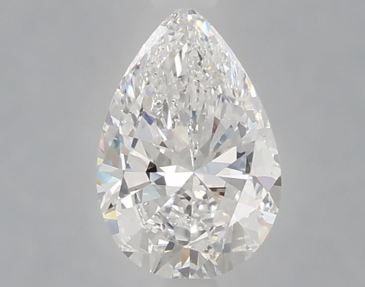1.00 carat pear lab grown diamond E color VS1 clarity