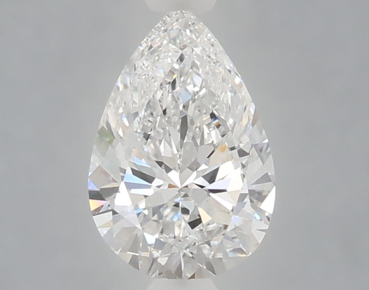 1.02 carat pear lab grown diamond D color VVS2 clarity
