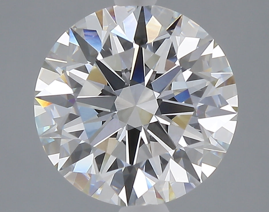 4.04 carat round lab grown diamond E color VVS2 clarity