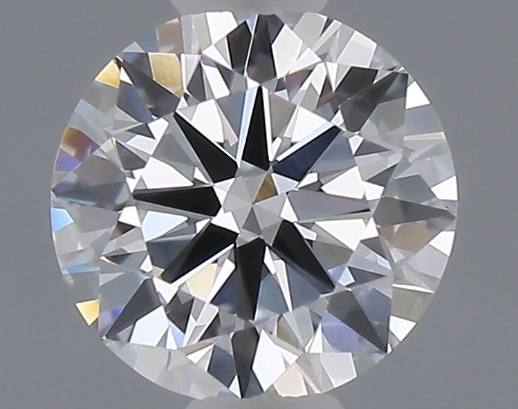0.52 carat round lab grown diamond D color VVS2 clarity