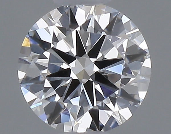 0.34 carat round lab grown diamond D color VS1 clarity