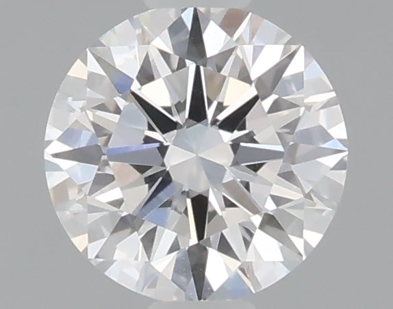 0.52 carat round lab grown diamond D color VVS2 clarity