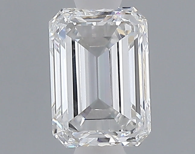 1.02 carat emerald lab grown diamond E color VS1 clarity