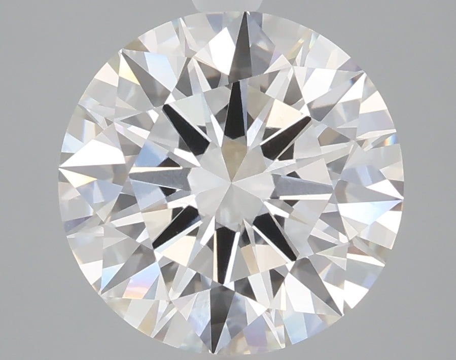 4.01 carat round lab grown diamond E color VVS2 clarity