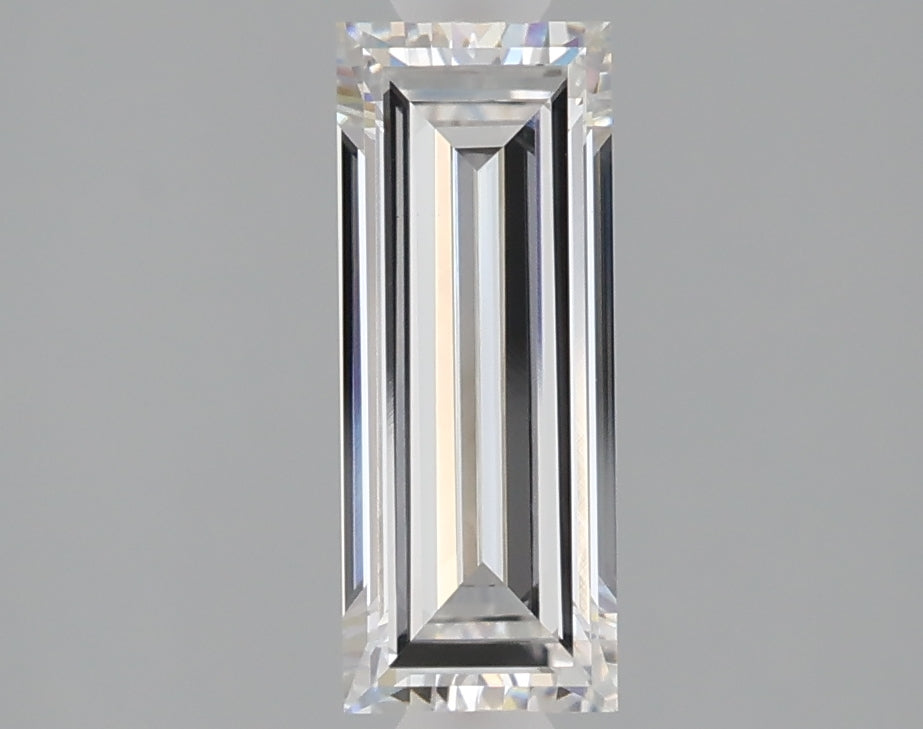 1.03 carat baguette lab grown diamond E color VVS2 clarity