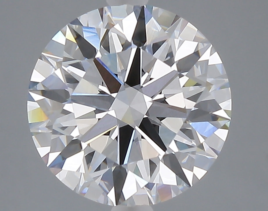 4.03 carat round lab grown diamond E color VVS2 clarity