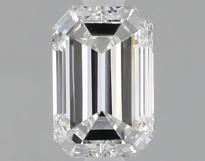 1.06 carat emerald lab grown diamond D color VVS2 clarity
