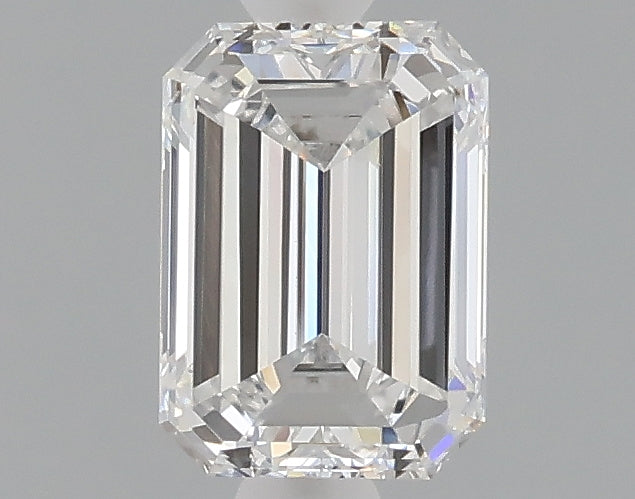1.02 carat emerald lab grown diamond E color VVS2 clarity