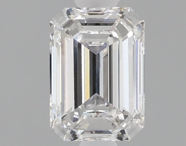 1.03 carat emerald lab grown diamond E color VS1 clarity