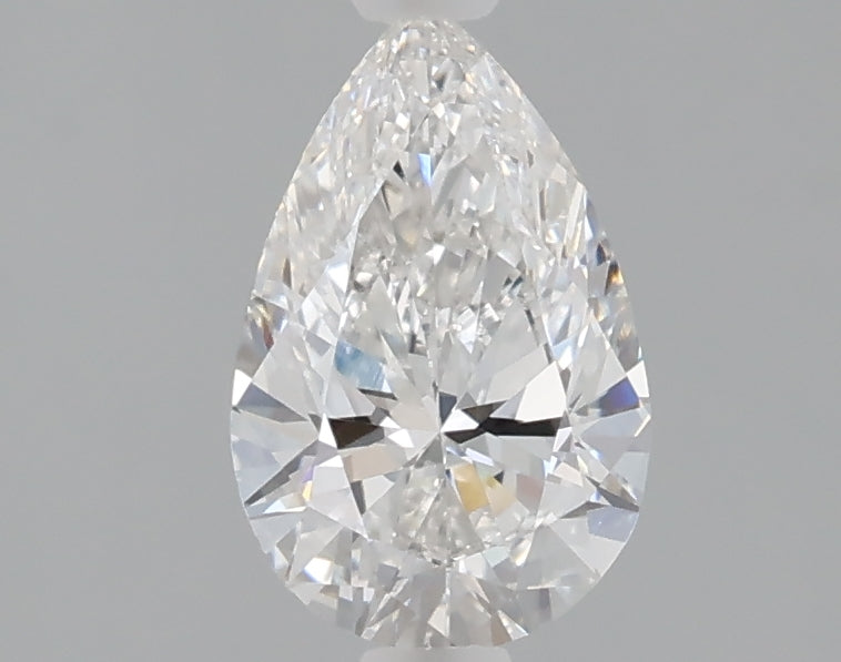 1.02 carat pear lab grown diamond E color VVS2 clarity