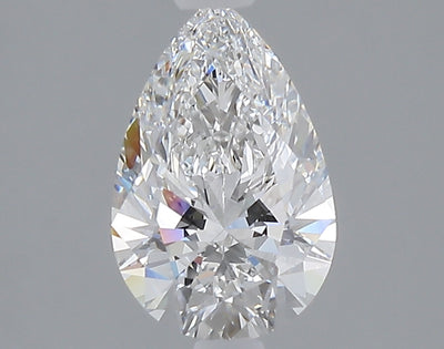 1.56 carat pear lab grown diamond D color VVS1 clarity