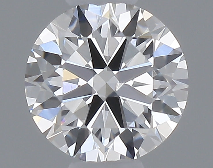 0.31 carat round lab grown diamond D color VVS1 clarity