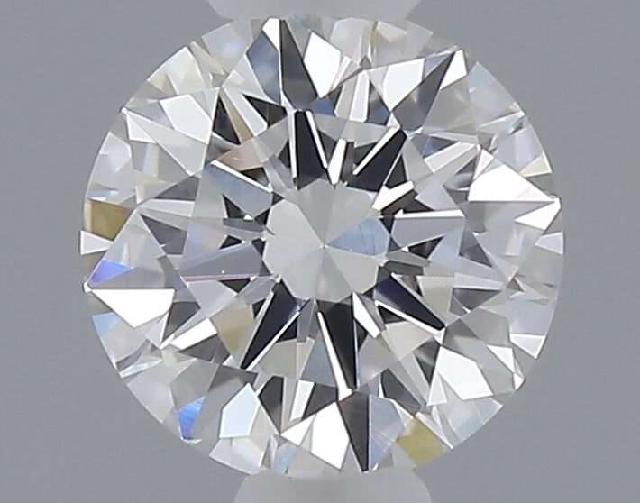 0.53 carat round lab grown diamond E color VVS1 clarity