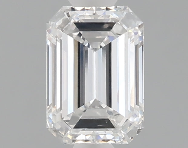 1.04 carat emerald lab grown diamond E color VS1 clarity