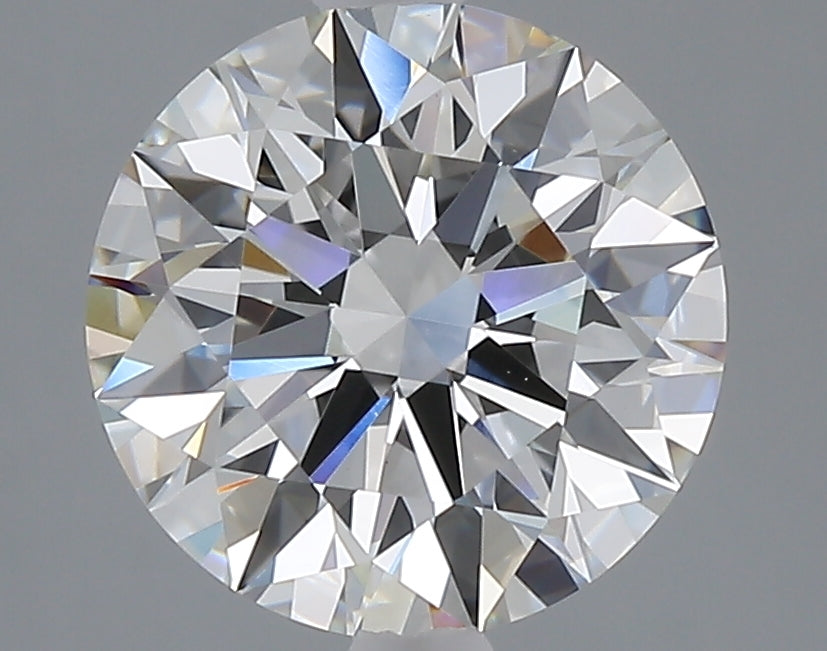 3.02 carat fancy intense pink round lab grown diamond VVS2 clarity