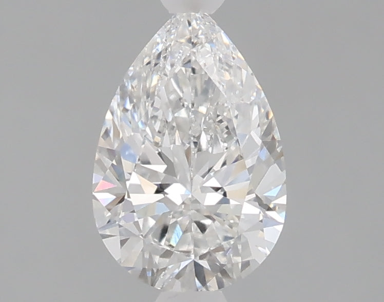 1.02 carat pear lab grown diamond E color VVS2 clarity