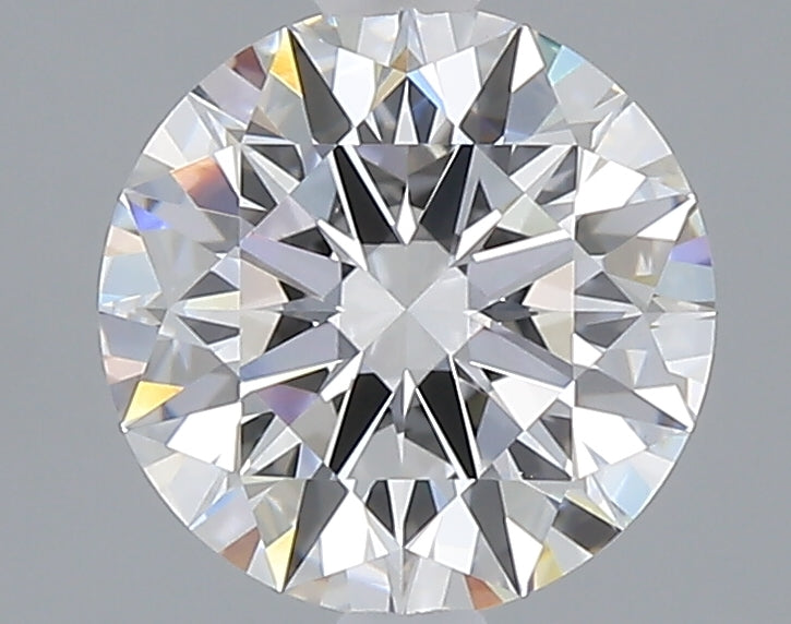2.03 carat round lab grown diamond F color VVS2 clarity
