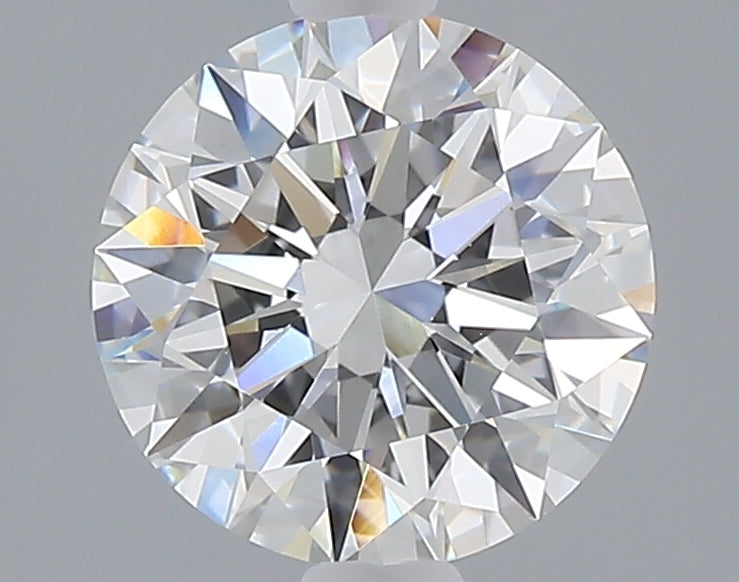 2.00 carat round lab grown diamond F color VVS2 clarity