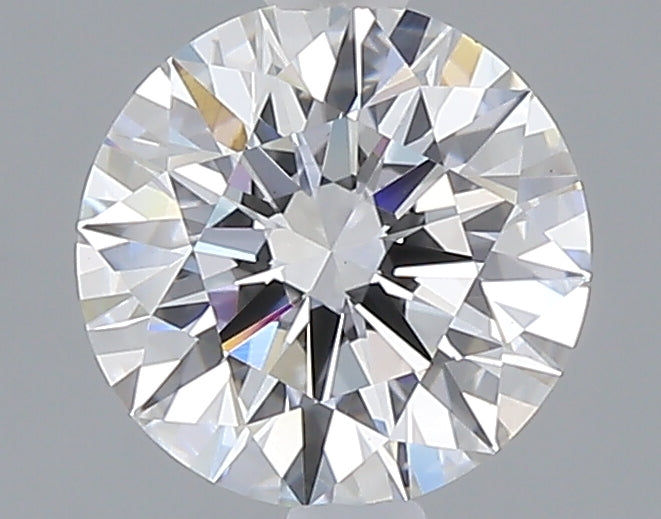 1.53 carat round lab grown diamond D color VVS2 clarity
