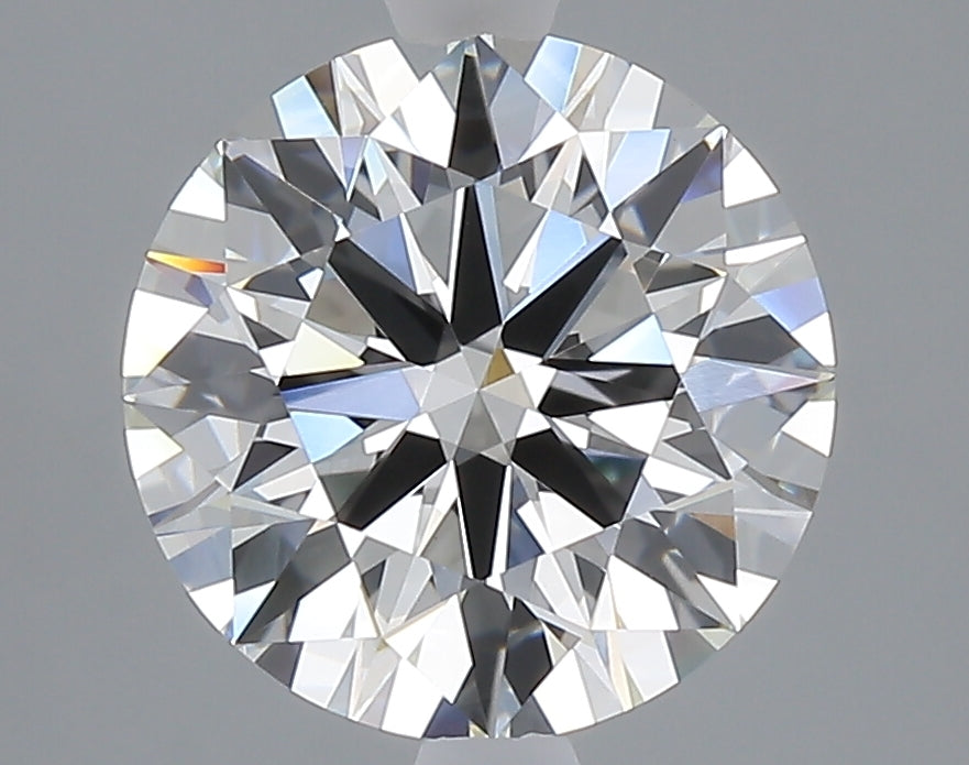 3.02 carat fancy intense pink round lab grown diamond VVS2 clarity