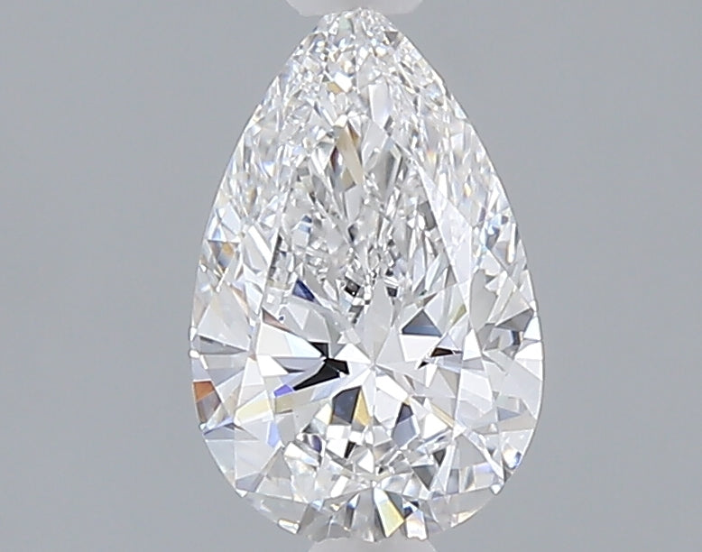 1.03 carat pear lab grown diamond E color VVS2 clarity