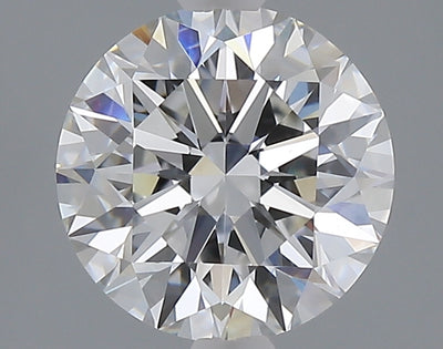 2.50 carat round lab grown diamond E color VVS2 clarity