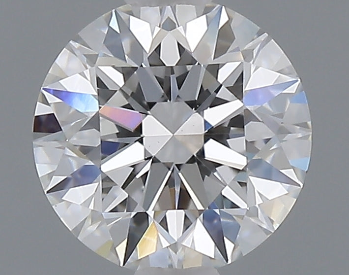 1.09 carat round lab grown diamond D color VVS2 clarity