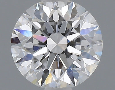 1.09 carat round lab grown diamond D color VVS2 clarity