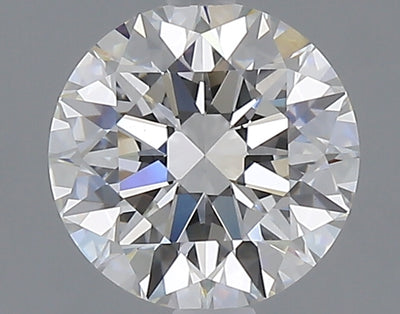1.59 carat round lab grown diamond F color VVS2 clarity