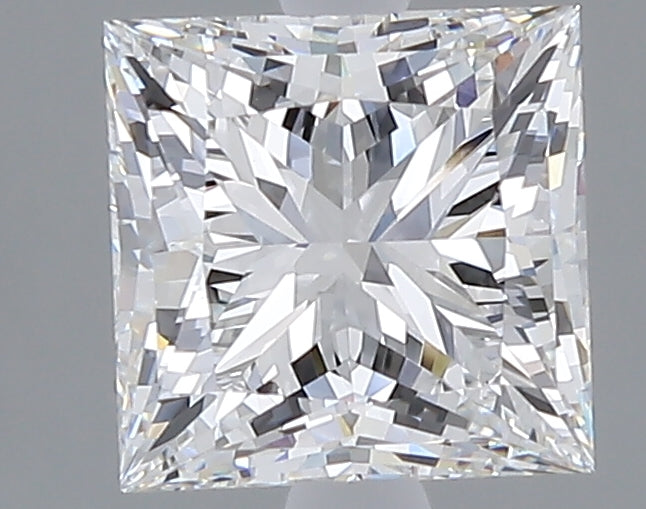2.05 carat princess lab grown diamond E color VVS2 clarity