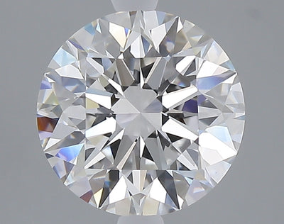 3.00 carat round lab grown diamond E color VS1 clarity