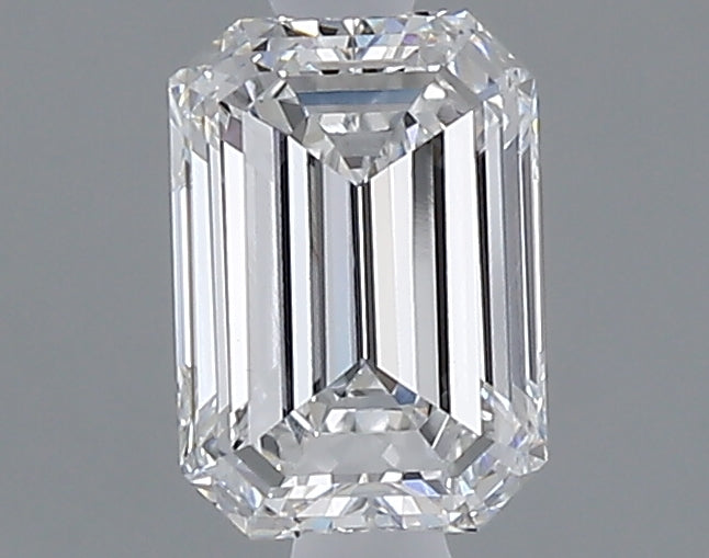 1.01 carat emerald lab grown diamond E color VVS2 clarity