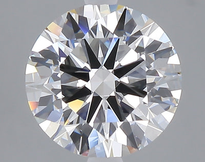 2.72 carat round lab grown diamond E color VVS2 clarity