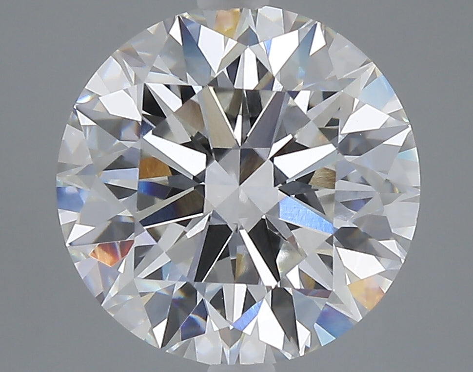 5.00 carat round lab grown diamond F color VS1 clarity