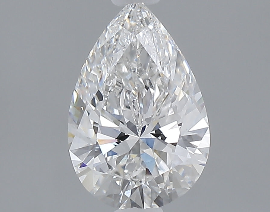 1.04 carat pear lab grown diamond E color VVS2 clarity