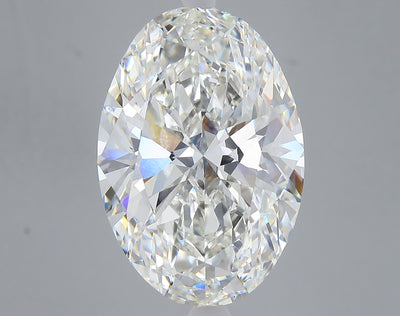 10.06 carat oval lab grown diamond F color VS1 clarity