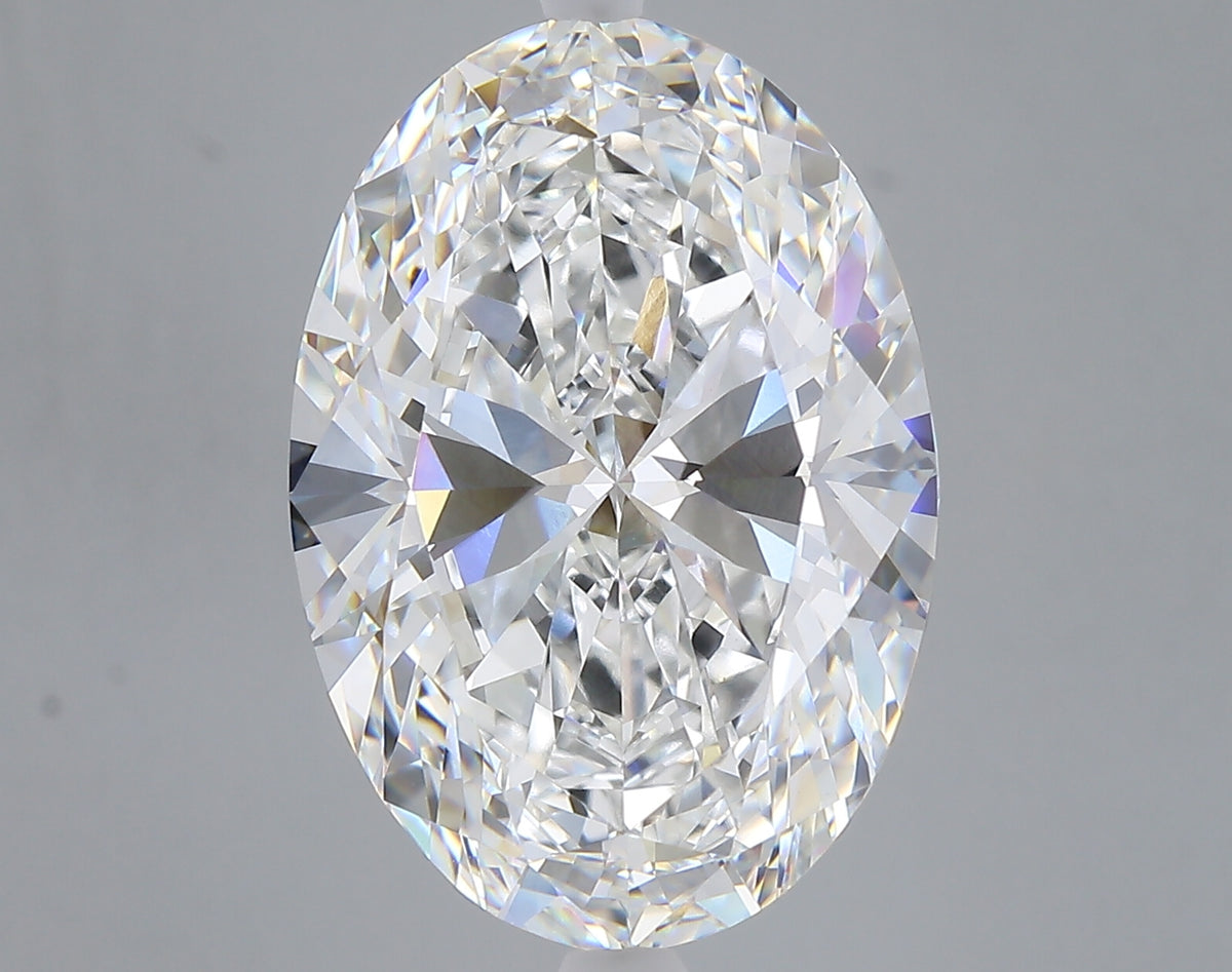 10.06 carat oval lab grown diamond E color VVS2 clarity