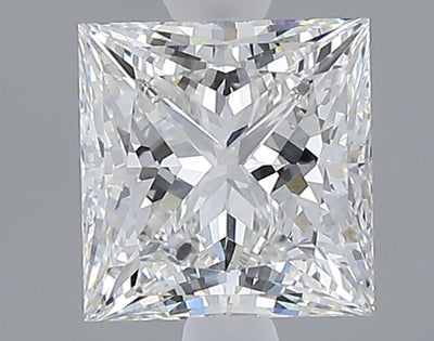 1.56 carat princess lab grown diamond E color VVS2 clarity