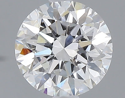 1.54 carat round lab grown diamond D color VVS2 clarity