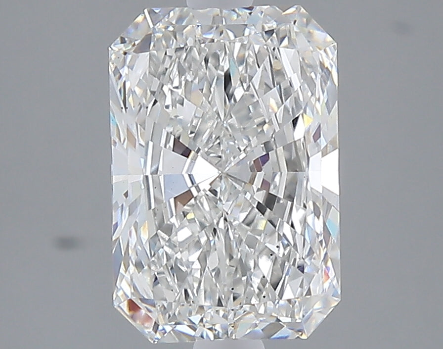 2.43 carat radiant lab grown diamond F color VS1 clarity