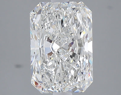 2.43 carat radiant lab grown diamond F color VS1 clarity