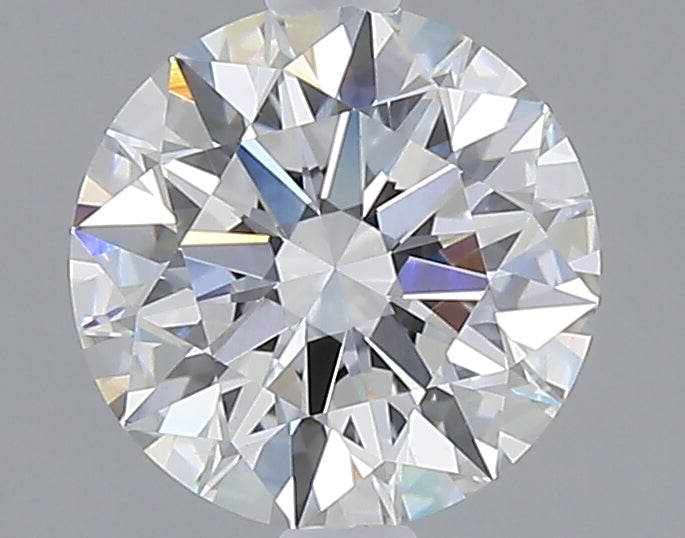 1.71 carat round lab grown diamond E color VVS2 clarity
