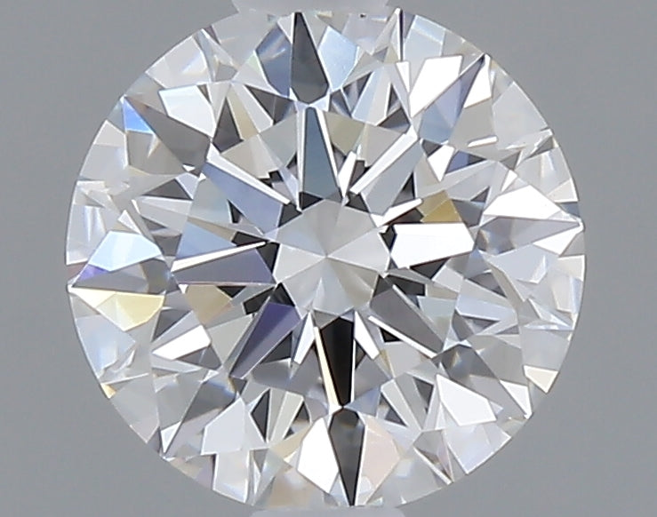 1.05 carat round lab grown diamond D color VVS2 clarity