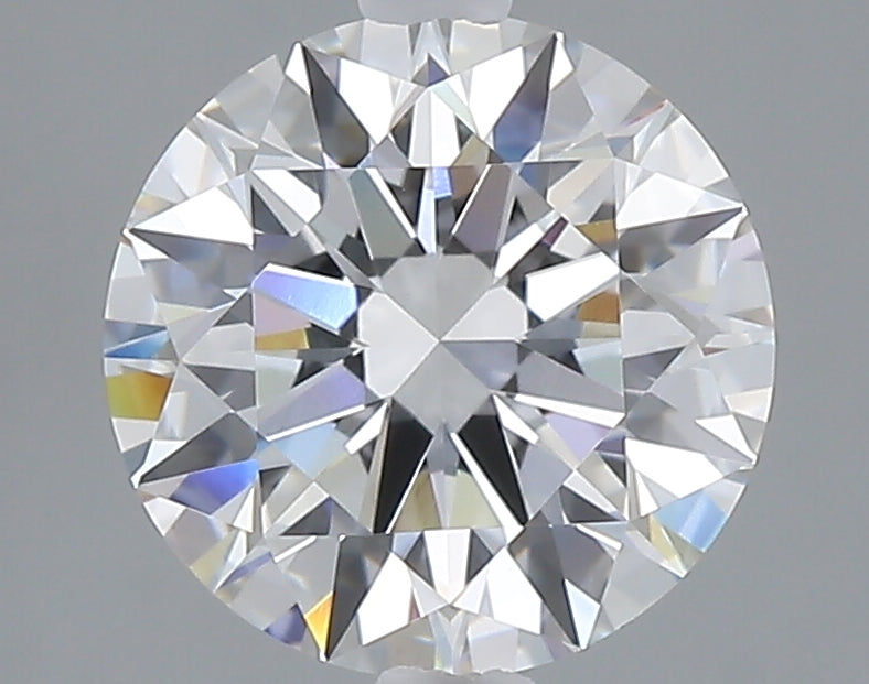 2.60 carat round lab grown diamond E color VVS2 clarity