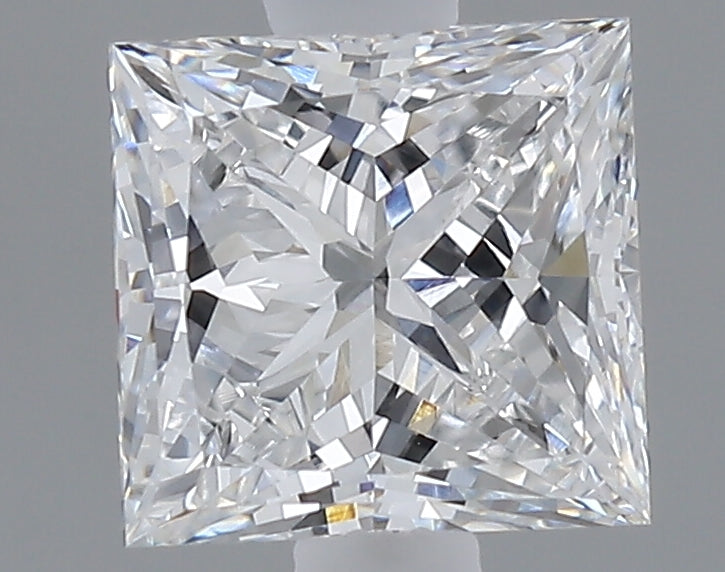 1.08 carat princess lab grown diamond E color VVS2 clarity