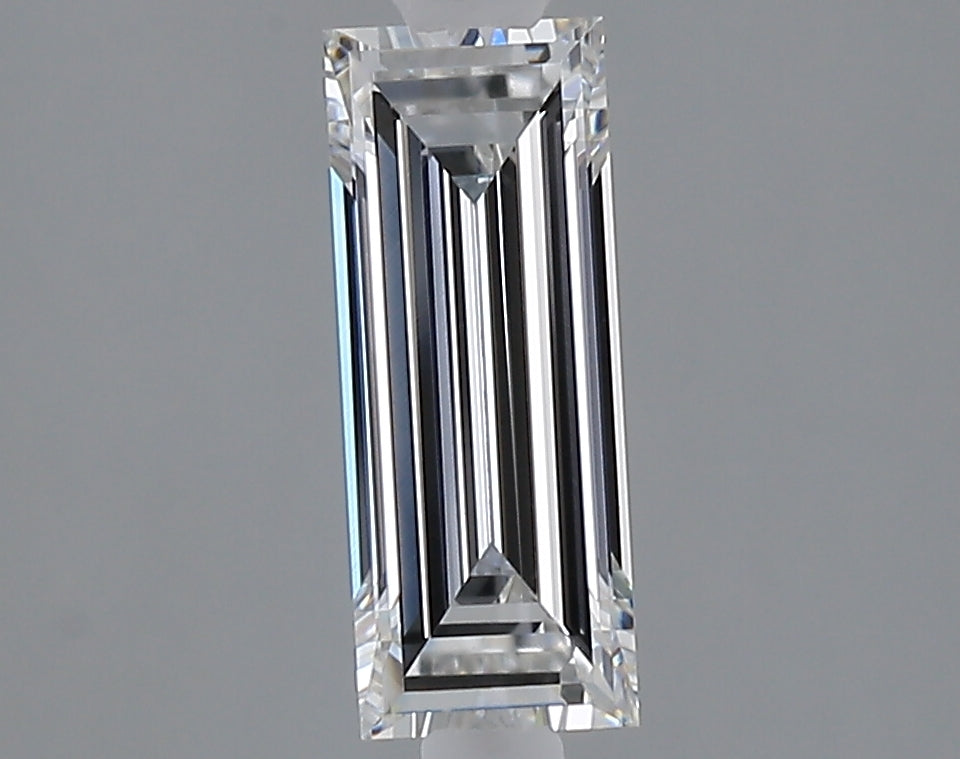 1.04 carat baguette lab grown diamond E color VVS1 clarity