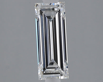 1.04 carat baguette lab grown diamond E color VVS1 clarity